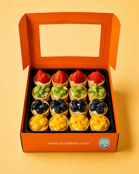 Mini Custard Fruit Tarts 16pcs